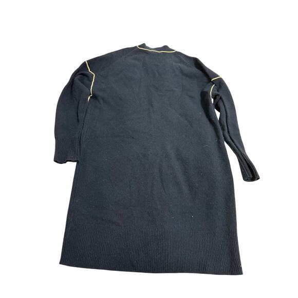 J crew wool and cashmere navy v neck sweater dress size xs - Picture 6 of 8